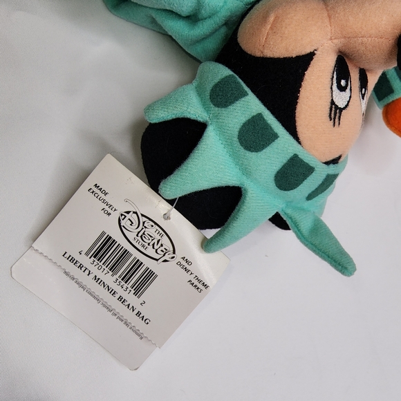 Disney Liberty Minnie Bean Bag Plush - Picture 5 of 6